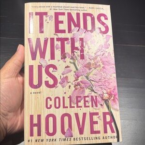 'It Ends With Us' Book By Colleen Hoover
